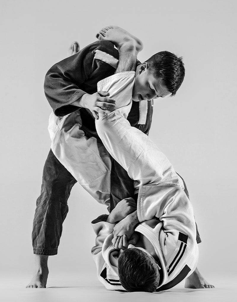 Aula de jiu-jitsu na Health Way em Linhares